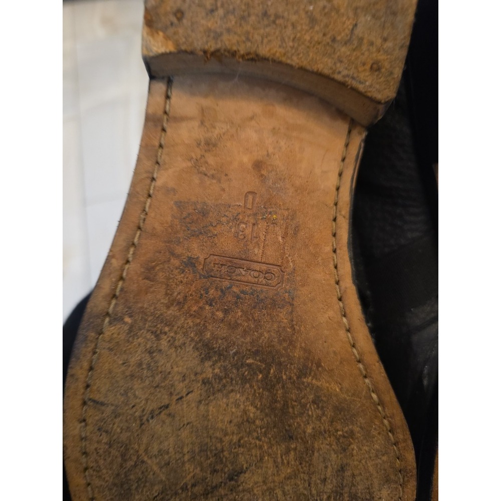 Coach Darin 13 D E04 P712 Leather Dress Shoes Men's Size 13D MADE IN ITALY - Picture 15 of 16